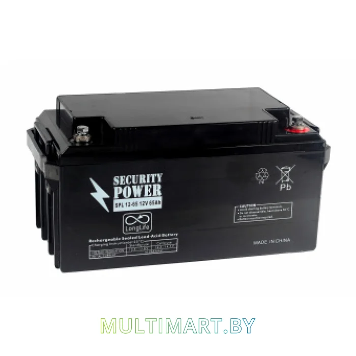 Аккумулятор для ИБП Security Power SPL 12-65 (12В/65 А·ч)